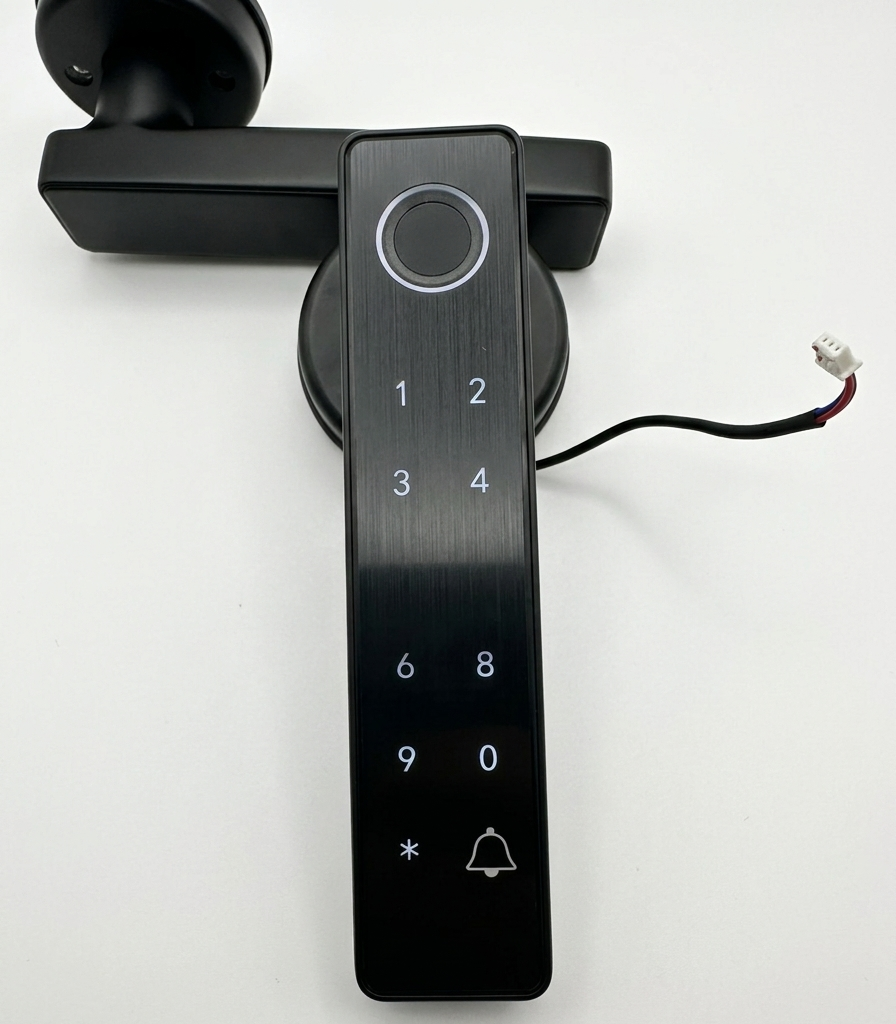 Cerradura digital picaporte smart con huella digital y código Wi-Fi - Imagen 5
