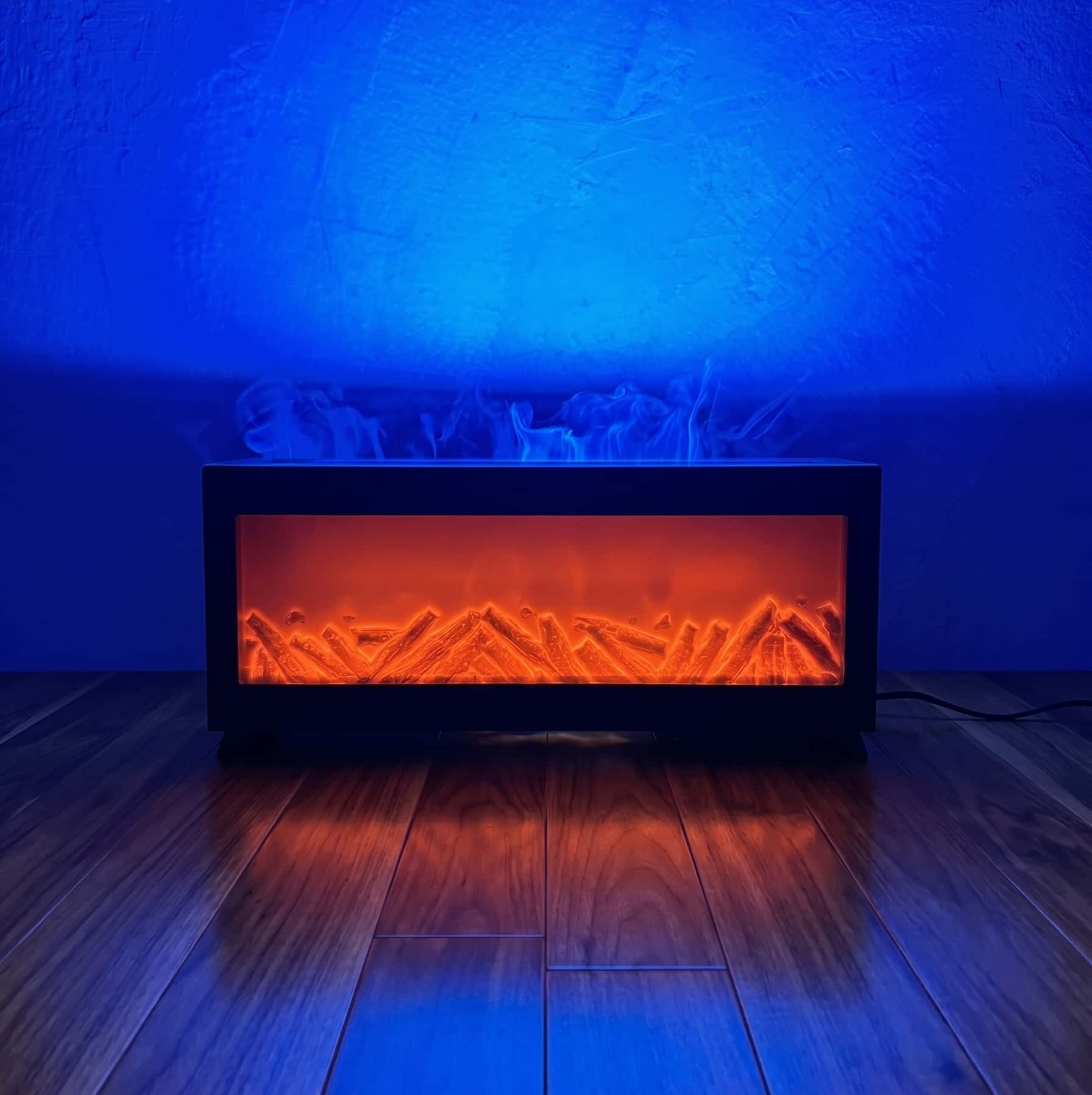 Humidificador fogata LED con pantalla y 2 modos de color + cable USB-C - Imagen 10