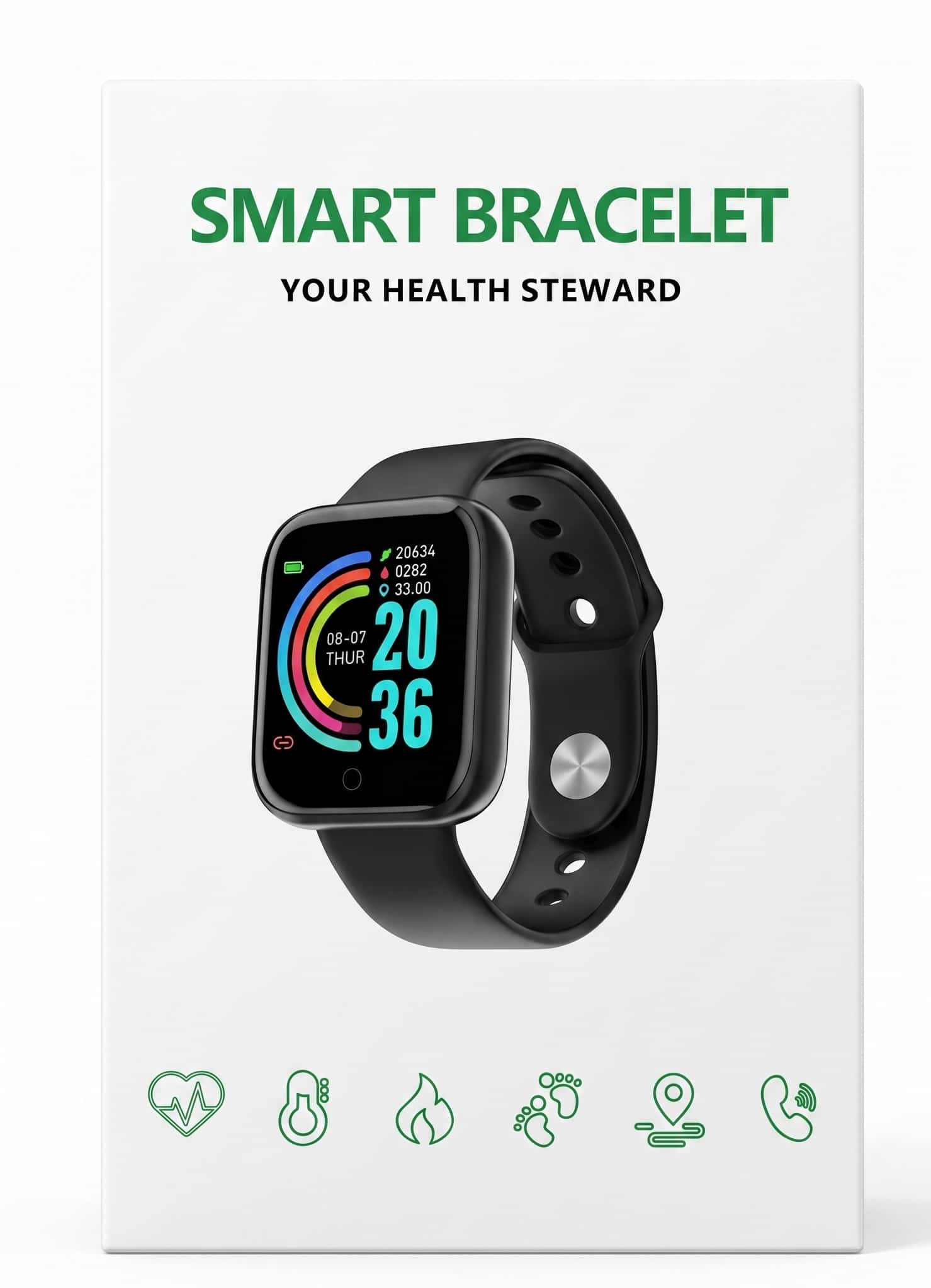 Reloj smart watch D20