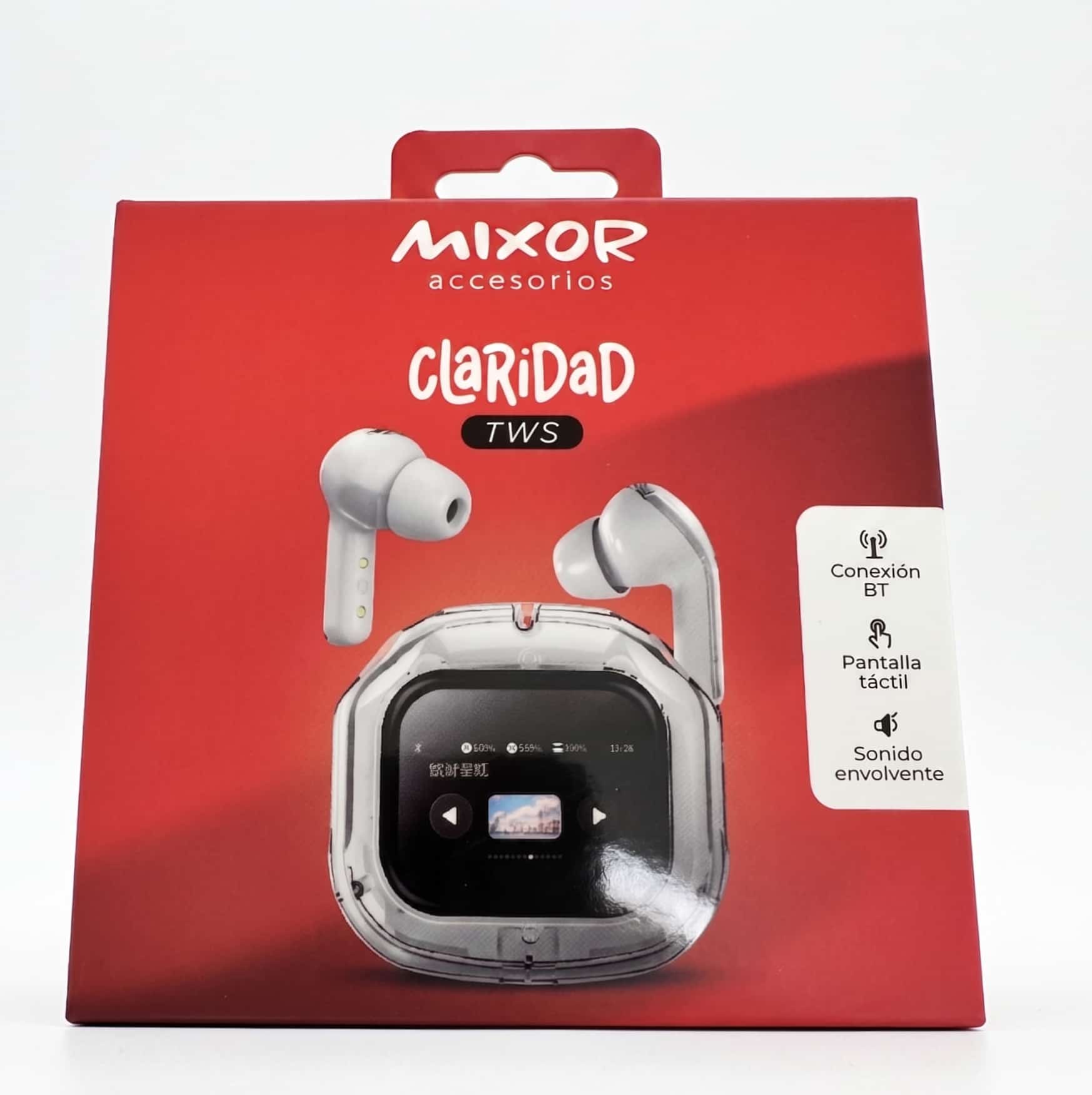 Auriculares MIXOR con pantalla táctil y bluetooth