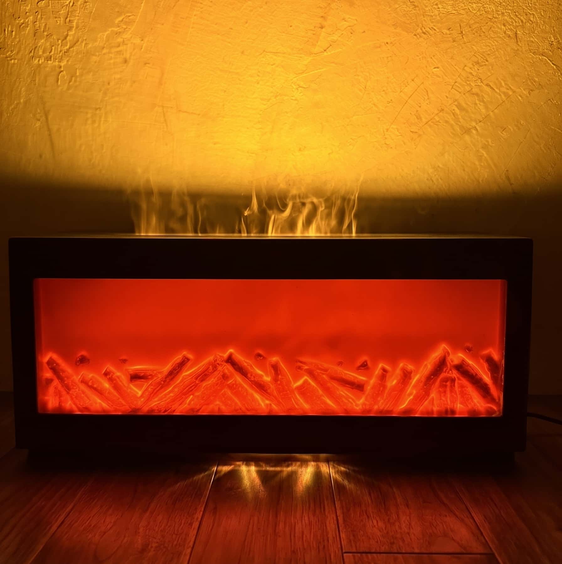 Humidificador fogata LED con pantalla y 2 modos de color + cable USB-C - Imagen 9
