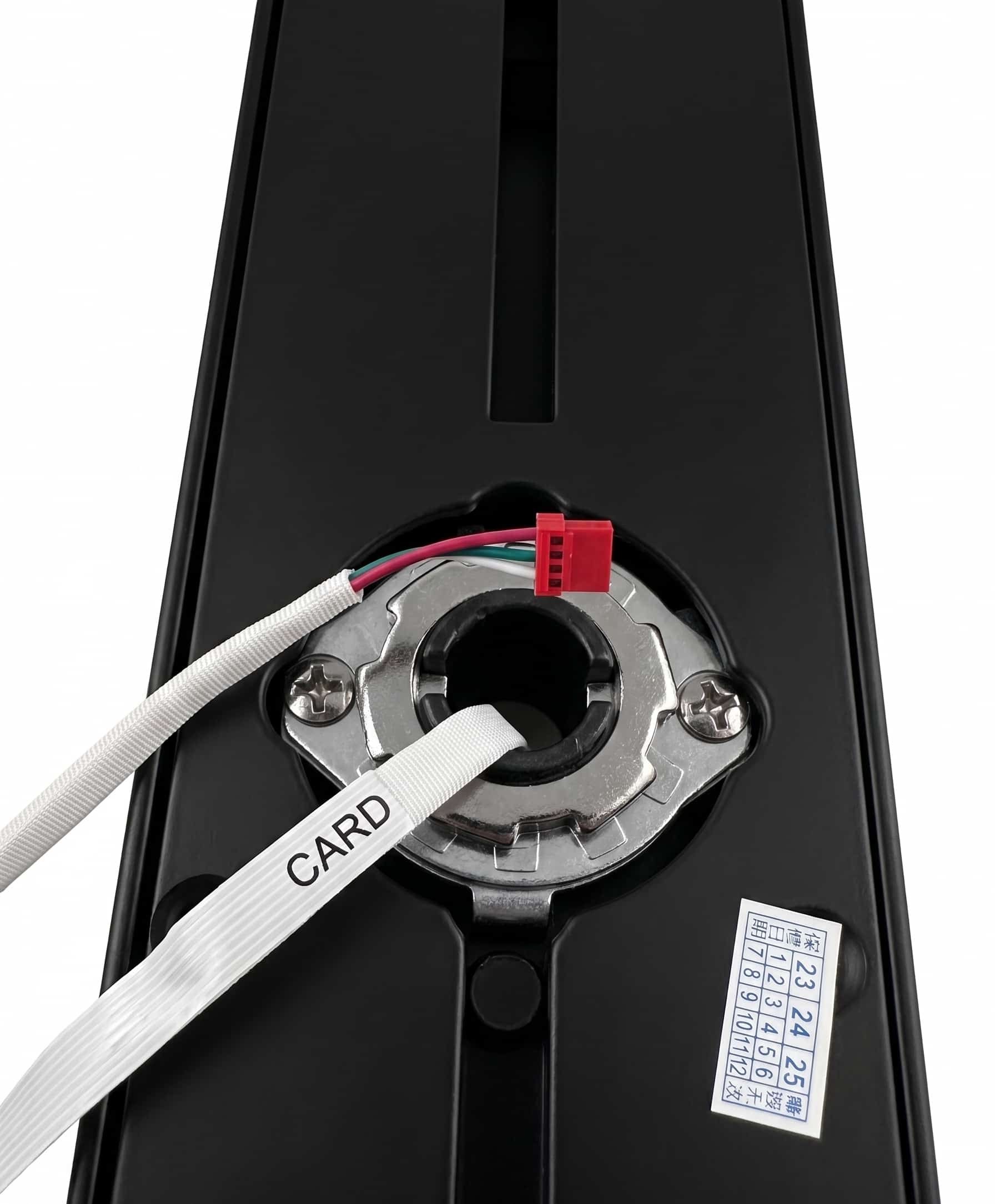 Cerradura con huella digital y código numérico eléctrica (c/alarma) - Imagen 5