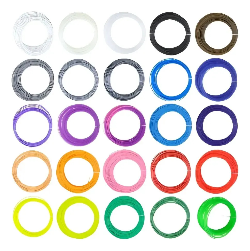 Filamentos PLA para lápiz 3D – 100 metros, colores surtidos - Imagen 3