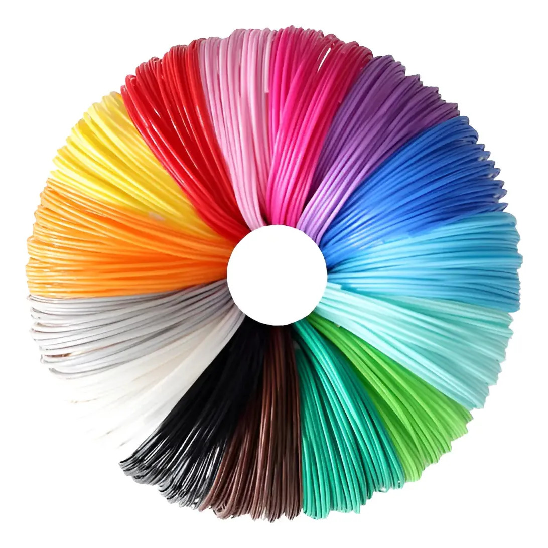 Filamentos PLA para lápiz 3D – 100 metros, colores surtidos - Imagen 2