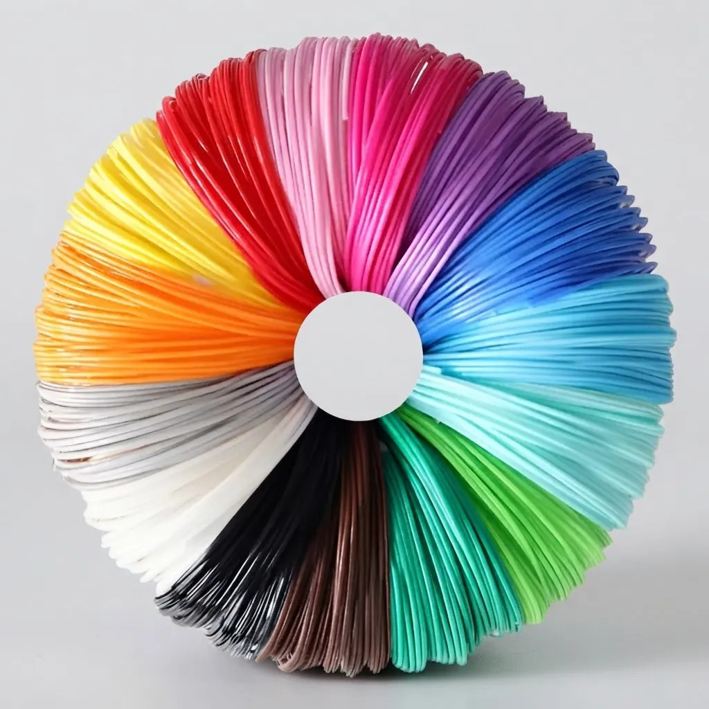 Filamentos PLA para lápiz 3D – 100 metros, colores surtidos - Imagen 7