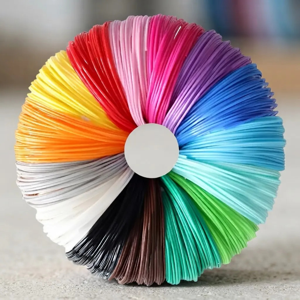 Filamentos PLA para lápiz 3D – 100 metros, colores surtidos - Imagen 6